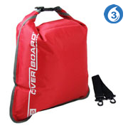 オーバーボード　ドライフラットバッグ 15L レッド
